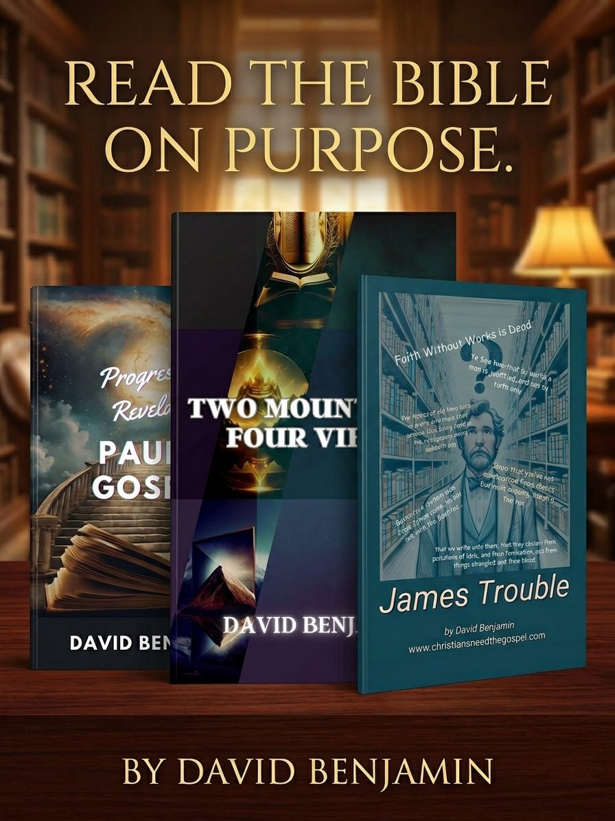 Read the Bible on Purpose: three paperbacks