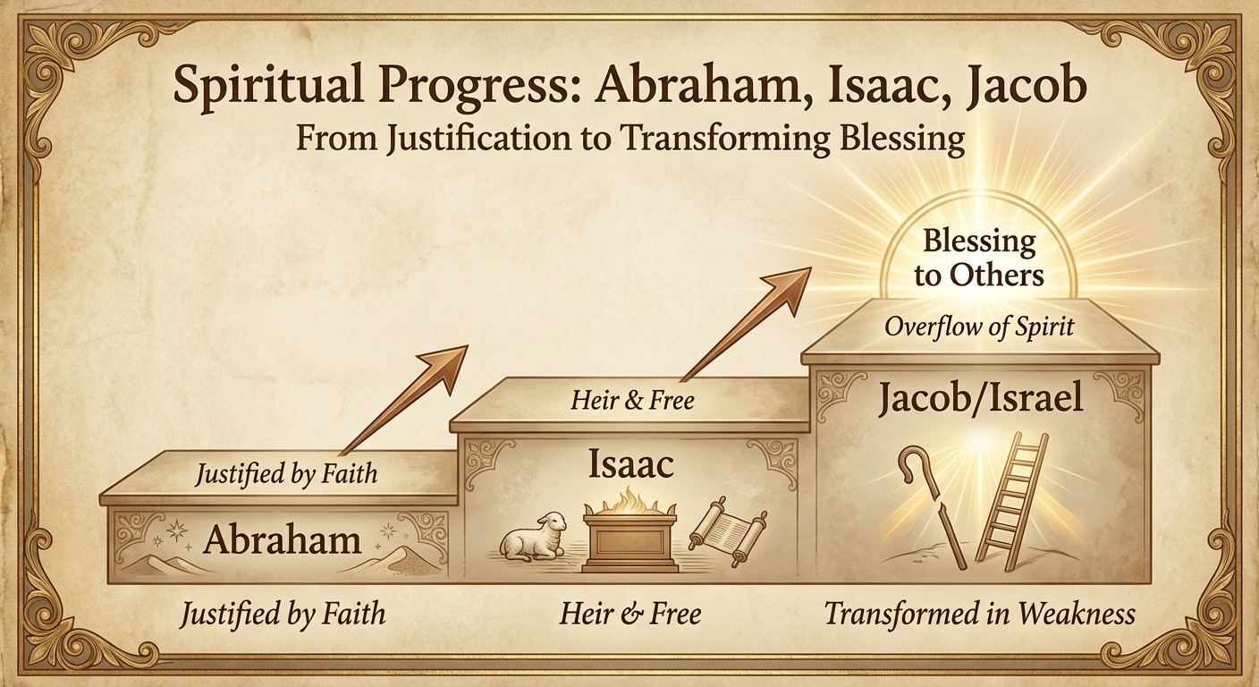 Spiritual Progress: Abraham, Isaac, Jacob