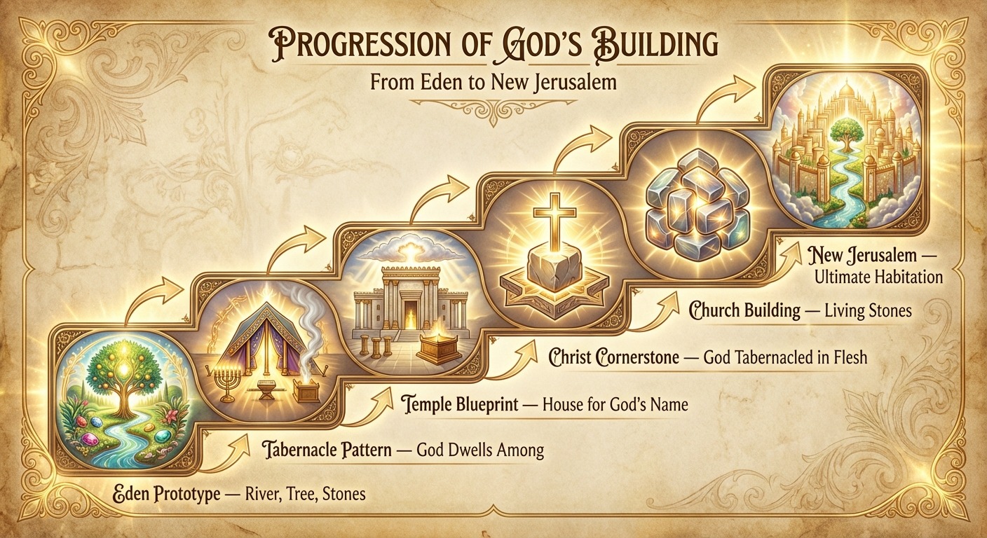Progression of God's Building