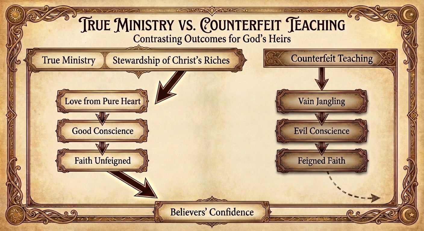 True Ministry vs. Counterfeit Teaching