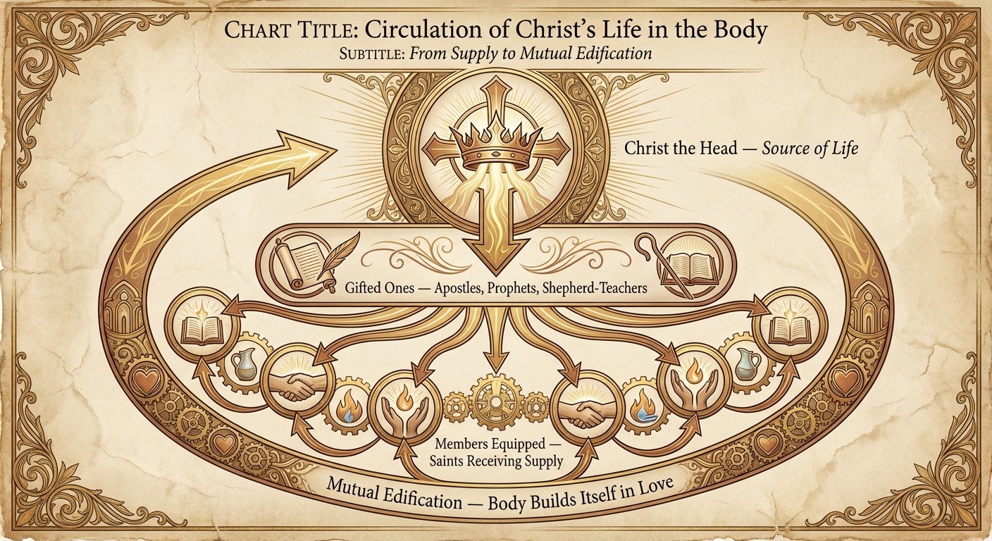 Circulation of Christ’s Life in the Body