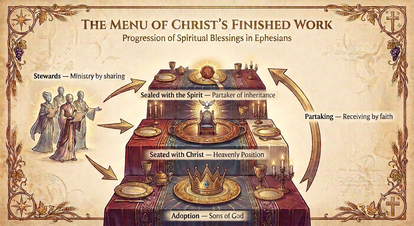 The Menu of Christ’s Finished Work