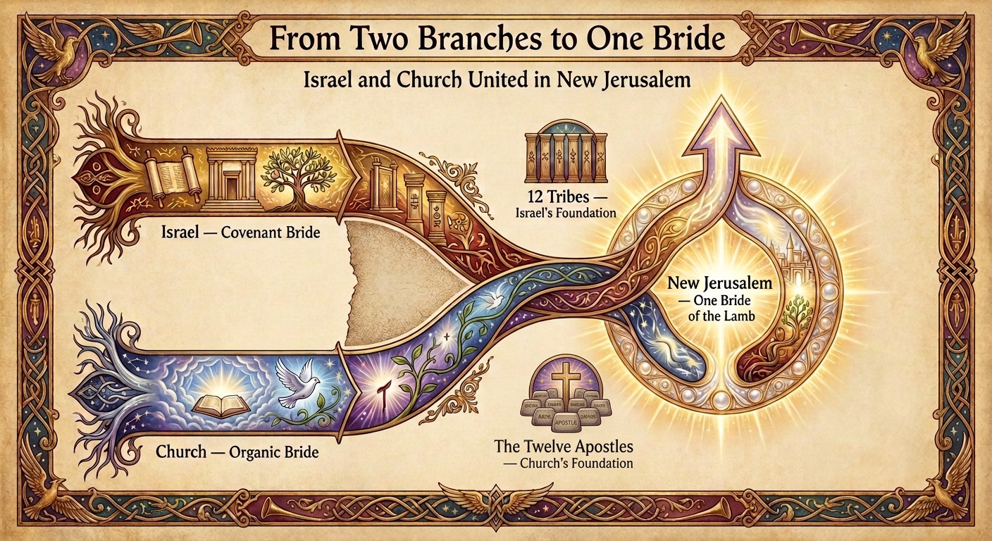 From Two Branches to One Bride