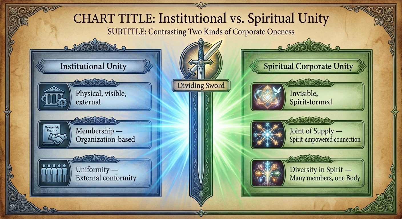 Institutional vs. Spiritual Unity