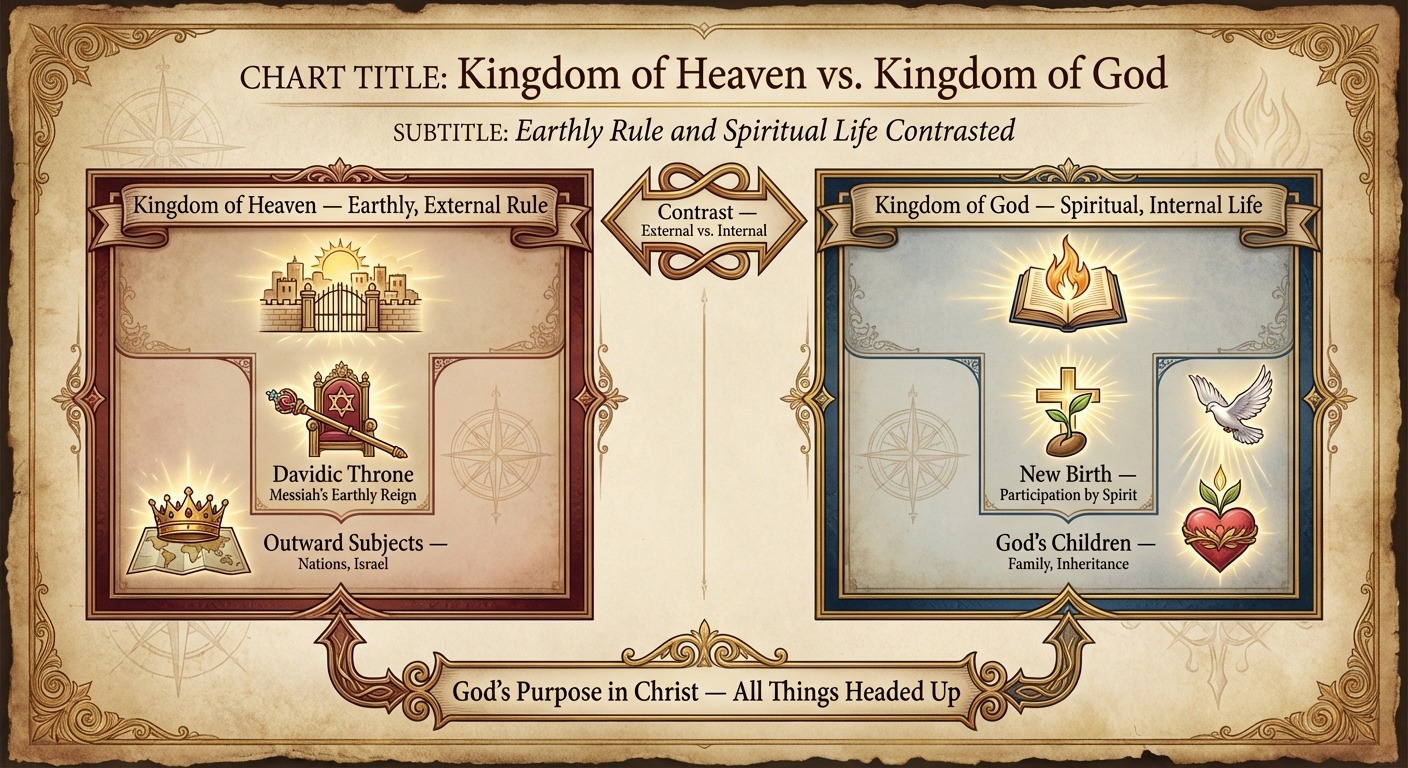 Kingdom of Heaven vs. Kingdom of God