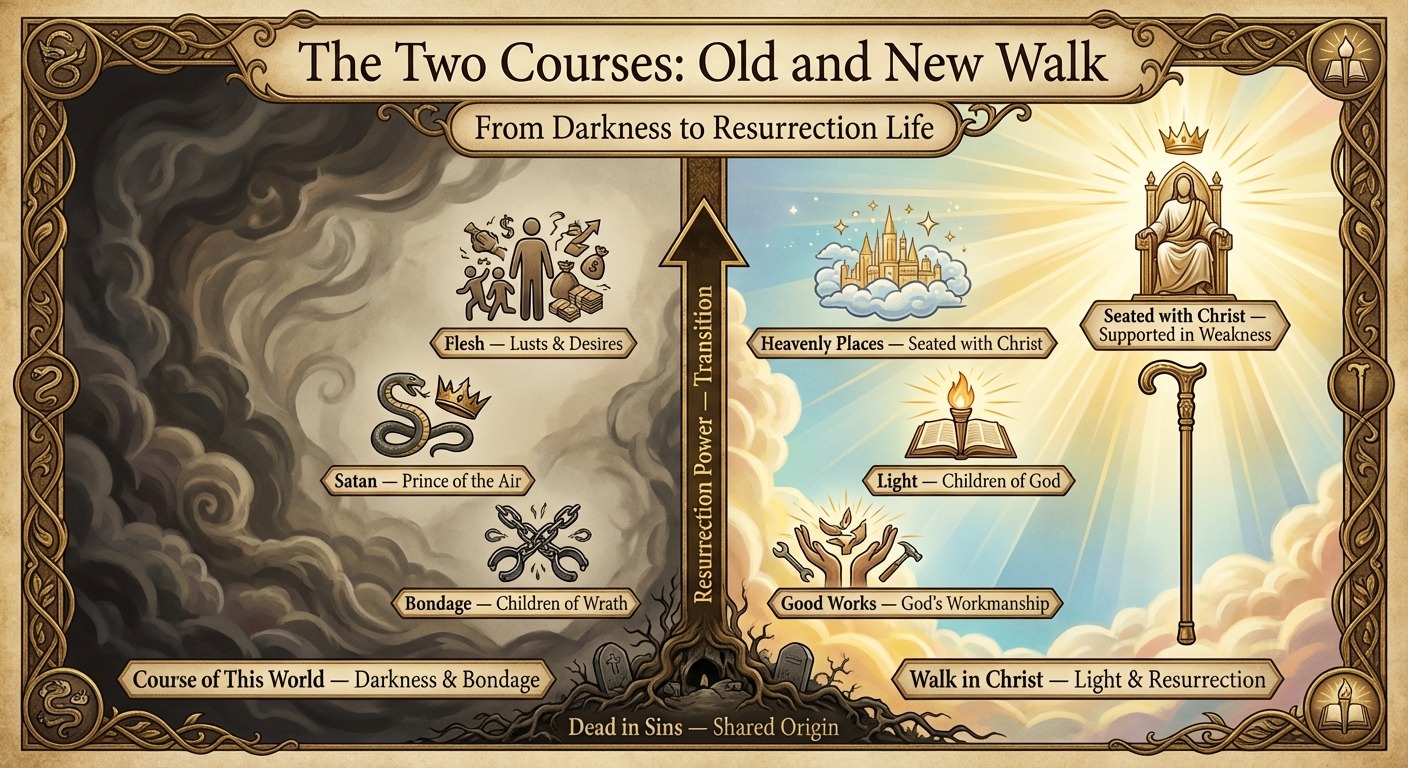 The Two Courses: Old and New Walk