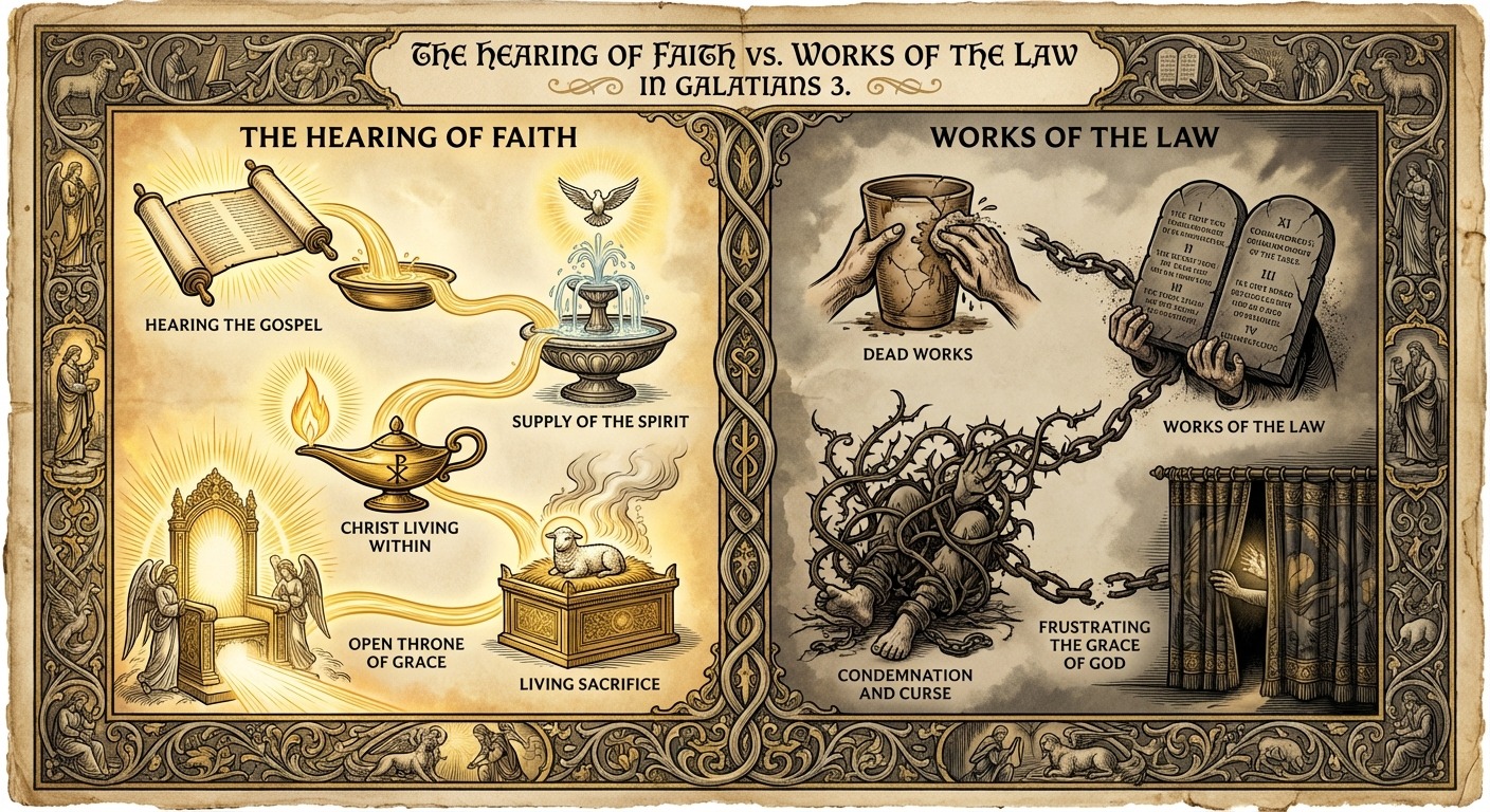 The Hearing of Faith vs. Works of the Law