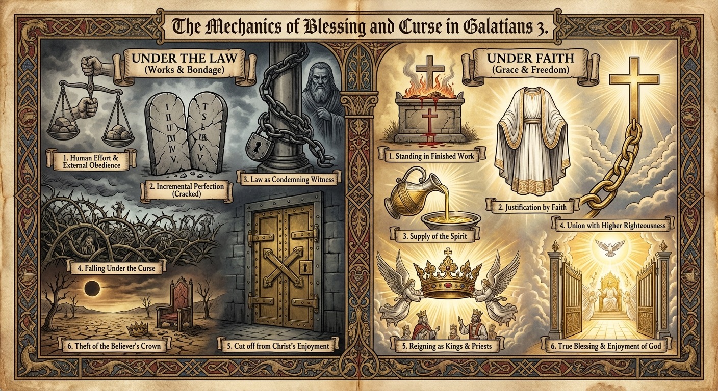 The Curse of the Law vs. The Blessing of Faith
