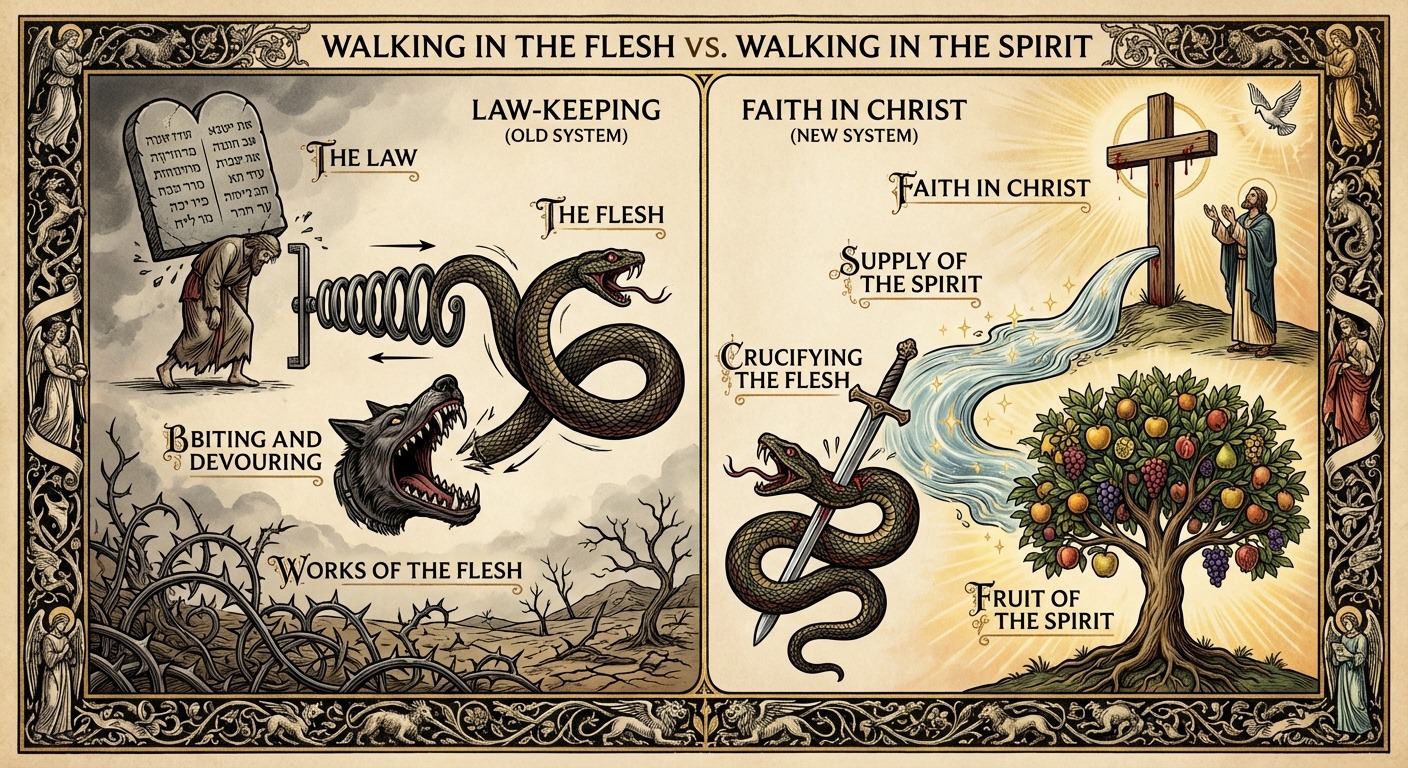 The Law Lawfully Exposing the Flesh