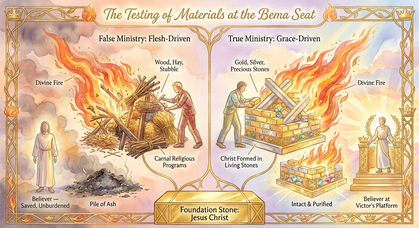 False Ministry and Worthless Materials